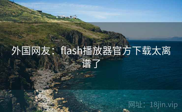 外国网友:flash播放器官方下载太离谱了 第2张 外国网友:flash播放器官方下载太离谱了 第2张
